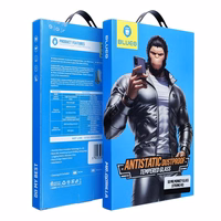 5D Mr. Monkey Glass - jaoks Samsung Galaxy A35 / A55 / S25 FE must (Strong Lite)