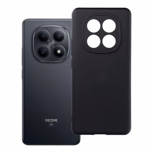 Silikoonümbris must Xiaomi Redmi Note 15 4G jaoks
