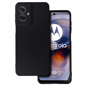 Back Case MATT for MOTOROLA MOTO G55 5G Black