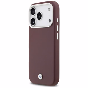 BMW Sign Full Wrapped Metal MagSafe Ümbris jaoks iPhone 17 Pro - punane