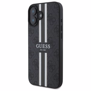Guess 4G Printed Stripes MagSafe ümbris jaoks iPhone 16 - must