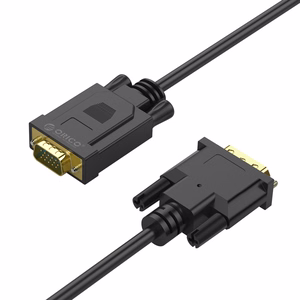 Orico XD-DITV DVI 24+1–VGA, Full HD kaabel, 5 m – must