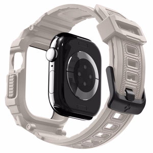 SPIGEN RUGGED ARMOR ümbris ”PRO” V2 APPLE WATCH 10 / 11 (46 MM) DUNE BEIGE