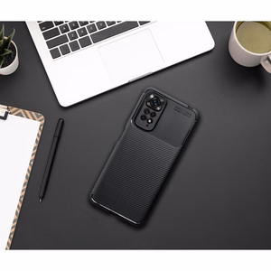 Чехол Xiaomi Redmi Note 15 5G Carbon Premium черный