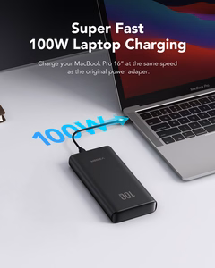 Powerbank Veger T100 (W2032C-100) PD QC3.0 5A 100W 20000 mAh must