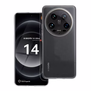 CLEAR Ümbris 2 mm jaoks XIAOMI 14 ULTRA (camera protection) läbipaistev