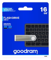 GOODRAM  UUN2 Pendrive - 16GB USB 2.0 HÕBEDANE