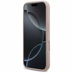 Karl Lagerfeld Silicone Karl&Choupette Ring MagSafe Ümbris jaoks iPhone 17 Pro - Roosa