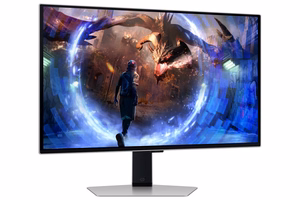 Samsung G60SD monitor 68,6 cm (27") 2560 x 1440 pikslit Quad HD OLED hõbedane