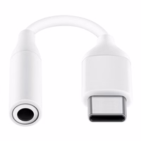 Samsung Headphone Adapter 3.5mm Mini Jack (Female) - USB Type C (Male) valge (EE-UC10JUWEGWW)