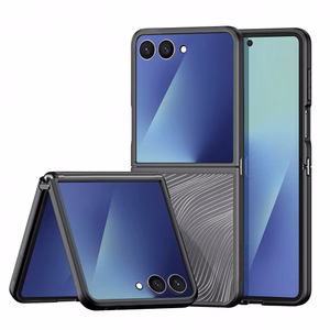 Telefoni ümbris Dux Ducis Aimo Samsung F751 Z Flip7 must
