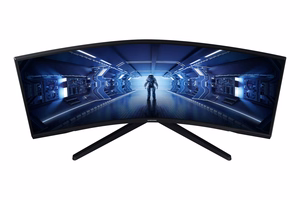 Samsung G55T monitor 86,4 cm (34") 3440 x 1440 pikslit UltraWide Quad HD LED must