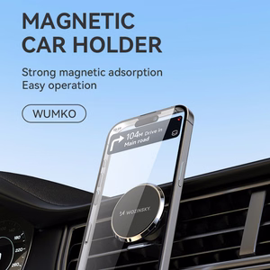 Wozinsky WUMKO Magnetic Phone Hoidja jaoks Car Air Vent - must