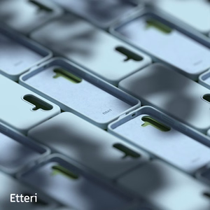 Etteri Silikoon ümbris for Samsung Galaxy S25 Plus helesinine