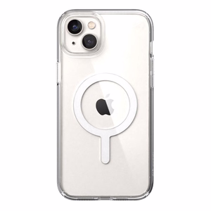 Speck Presidio Perfect-Clear + MagSafe ümbris seadmele iPhone 15 Plus / 14 Plus, läbipaistev