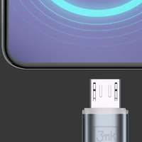 3mk Hyper Kaabel N-SERIES USB-A / MicroUSB 1m 5V/2.4A 12W / valge