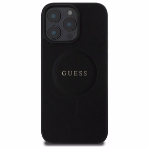 GUESS ümbris jaoks IPHONE 16 Pro Max compatible with MagSafe GUHMP16XPSAHMCK (PU Saffiano Classic Logo) must