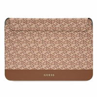 Guess GCube Stripes ümbris jaoks a 16" laptop - brown