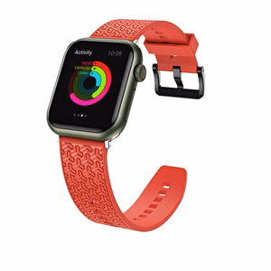 Apple Watch 42 / 44 / 45 mm kellarihm Y käepael Apple Watchile - punane