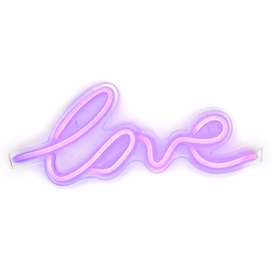 neoon LED on USB - LOVE mudel