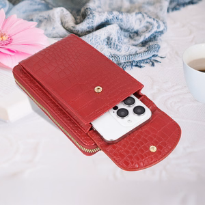 Knitted kott jaoks phone GCW12 punane