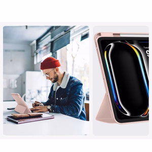 Tech-Protect SC Pen Ümbris jaoks iPad Pro 13” 7 / 8 / 2024-2025 - roosa
