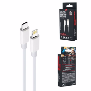 Maxlife MXUC-05 кабель USB-C - Lightning 1,0 m 20W белый
