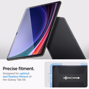 Spigen Glas.tR EZ Fit Закалённое стекло для Samsung Galaxy Tab S9 11'' X710 / X716B