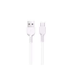 Kaabel USB A to USB C Hoco 2,4A 3 m X20 valge