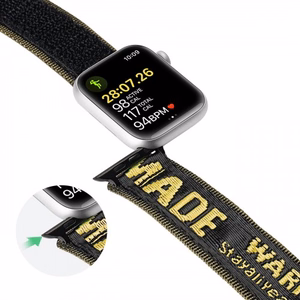 Rihm Dux Ducis Outdoor Apple Watch 42mm/44mm/45mm kollane / roheline