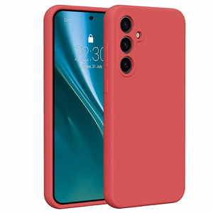 Etteri Silicone ümbris jaoks Samsung Galaxy S23 FE raspberry