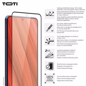 Защитное стекло PREMIUM 3D из закаленного стекла с полным покрытием для Samsung Galaxy S25 Ultra