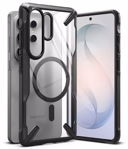 Ringke Fusion X Magnetic MagSafe Ümbris for Samsung Galaxy S26 Ultra - Clear must