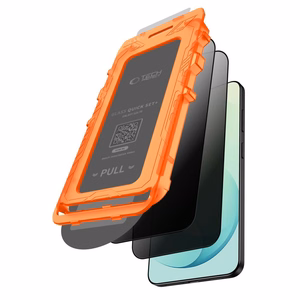 Tech-Protect Quick Set Spy+ 2-Pack Privacy Tempered Glass for Samsung Galaxy S26 FE