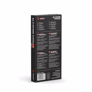 SAVIO AK-60 jahuti M.2 NVME 2280 draividele, must