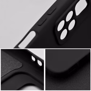 Ümbris mudelile Motorola G57 / G57 Power Silicone (värv: must)