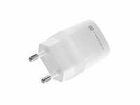 NATEC RIBERA GAN CHARGER 1X USB-A + 1X USB-C 30W valge