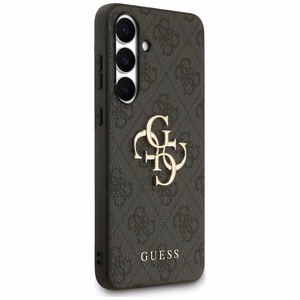 GUESS ümbris jaoks SAMSUNG S25 FE GUHCS25FE4GMGGR (PU Leather 4G Metal Logo) must