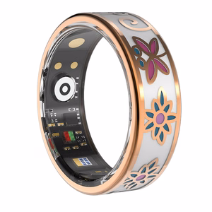 Forever Smartring Botanical SR-101 roosa kuld suurus 8