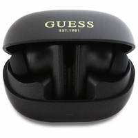 Guess Bluetooth kõrvaklapid GUTWST88MCTGK TWS + docking station must/must Capsule Printed Logo