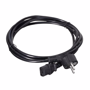 SAVIO CL-146 Power cable Schuko IEC C13, 3 m must
