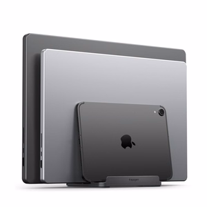 SPIGEN LD208S4 VERTIKAALNE SÜLEARVUTI ALUS SPACE hall