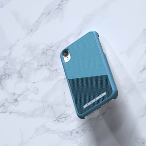 Nordic Elements Saeson Freja ümbris seadmele iPhone XR, petroolisinine