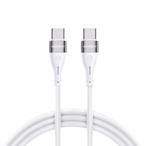 Wozinsky WSTCC2 USB-C / USB-C PD 65W kaabel 2 m - valge