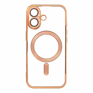 ELECTRO MAG COVER case compatible with MagSafe jaoks IPHONE 17 kuldne