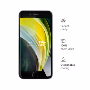 Karastatud klaas to iPhone 7 / 8 / SE 2020 sinine Star