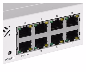MikroTik CSS610-8G-2S+IN Коммутатор настольный 8xGbE 2xSFP+