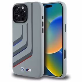 BMW Silicone Turning Lines MagSafe Ümbris jaoks iPhone 16 Pro Max - hall