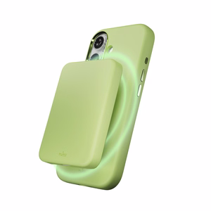 Pure Icon Mag Pro Liquid Silicone Ümbris jaoks iPhone 17, MagSafe Compatible, with Camera Protection and Aluminum Buttons - Roheline