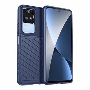 Thunder Case для Xiaomi Poco F4 5G силиконовый бронированный чехол синий